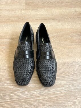 NEW 3.1 Philip Lim Black Woven Loafers